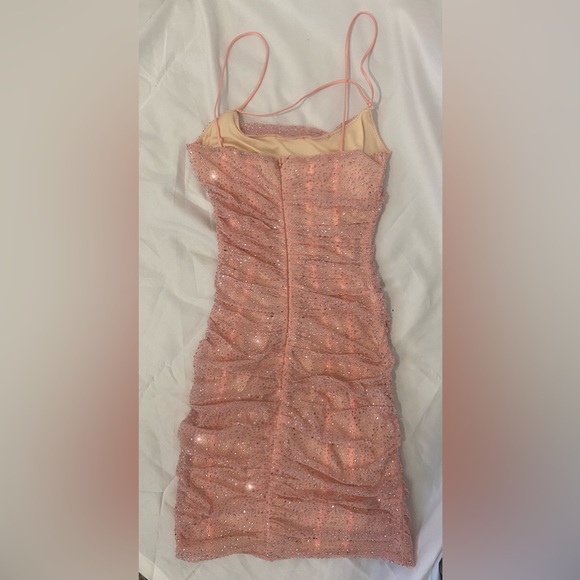 Oh Polly pink mini dress - Picture 4 of 5